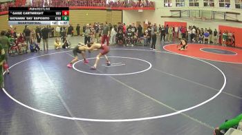 106 lbs Quarterfinal - Gaige Cartwright, White River vs Giovanni `Gio` Esposito, Kentwood