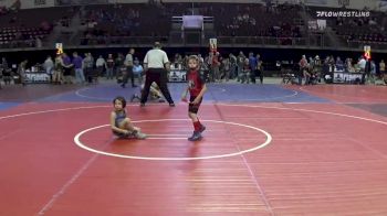 52 lbs 7th Place - Lincoln Gallegos, Stout vs Ryan Hall, Socorro Warrior Junior Wrestling