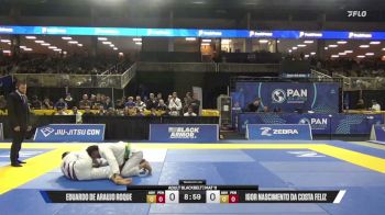 Igor Nascimento Da Costa Feliz vs Eduardo De Araujo Roque 2026 Pan Jiu Jitsu IBJJF Championship