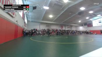 130 lbs Semifinal - Eleanor Thorson, Canon City vs Bianca Maez, Green River