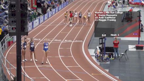 Women's Mile, Finals 1