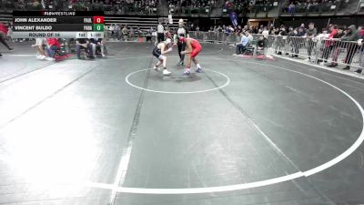 120 lbs Round Of 16 - John Alexander, Paulsboro Junior Wrestling vs Vincent Buldo, Paramus