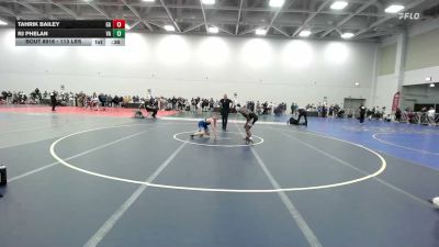 113 lbs Consi Of 16 #2 - Tahrik Bailey, GA vs Rj Phelan, VA