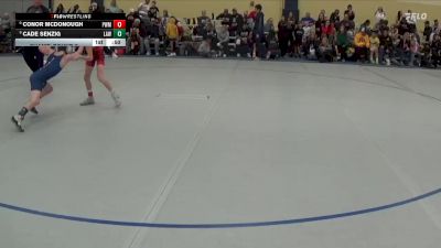 65 lbs Champ. Round 2 - Conor McDonough, Pursuit Wrestling Minnesota vs Cade Senzig, LAW