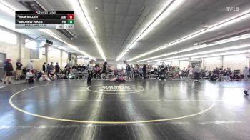 130 lbs Quarterfinal - Sam Miller, Camp Hill vs Andrew Hikes, Pine Grove