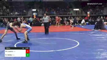 138 lbs Quarterfinal - Matthew Lucero, The Community vs Noah Bailey, Mill Valley Kids Wrestling Club