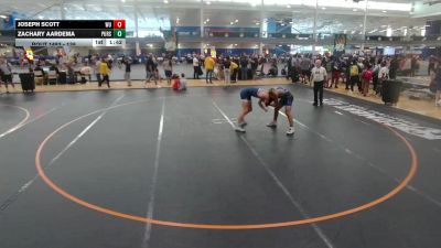138 lbs Cons. Round 7 - Zachary Aardema, Unattached vs Joseph Scott, Wrestling University
