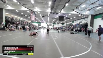 115 lbs Semifinal - Noah Brown, Fight Club vs Hendrix Schwab, Immortal Athletics WC