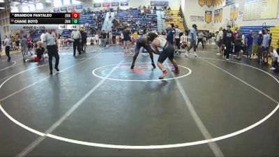 175 lbs Cons. Round 2 - Chase Boyd, YIC vs Brandon Pantaleo, Caveman