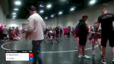 102 lbs 3rd Place Match - Ethan Smith, Florida vs Derick Beauchamp, Florida