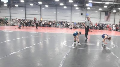 52 lbs Round 2 - 10:30am Friday - Lincoln Rich, Team Michigan vs Ryker Girch, Maryland GOLD