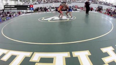100 lbs Jaylee Long, Georgia vs Audrey Moore, Texas Red