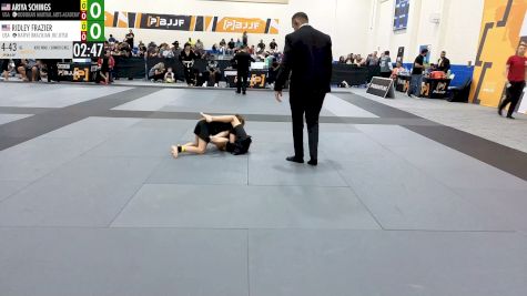 Ariya Schings vs Ridley Frazier 2026 PBJJF Pan American Jiu-Jitsu Championships