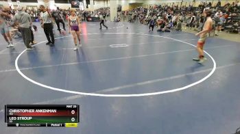 120 lbs Cons. Round 3 - Christopher Ankenman, MO vs Leo Stroup, SD