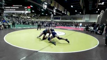 165 lbs Cons. Round 4 - Ehren Thompson, Chapparal vs Cole Moules, Aptos