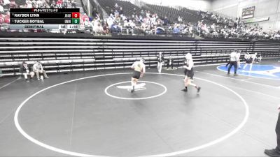 3A 165 lbs Semifinal - Tucker Roybal, Union vs Kayden Lynn, Juab