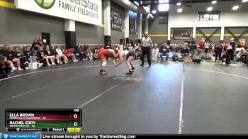 190 lbs Semis (4 Team) - Ella Brown, Potentially Dangerous vs Rachel Eddy, Grand View WC
