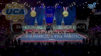 Brandon All-Stars - Black [2025 L6 Senior Coed - Small Day 2] 2025 UCA & UDA All Star National Championship
