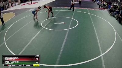 5th Place Match - Adrian Curiel, South Sioux City vs Will Manning, Lincoln East