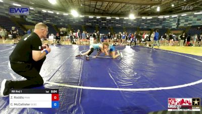 95-105 lbs Rr Rnd 1 - Zoe Roddis, Pinnacle Wrestling Club vs Cassidy McCallister, Sebolt Wrestling Academy