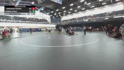 165 lbs Quarterfinal - Jonathan Ugarte, Victor Valley College vs Andres Ayala, Santa Ana College
