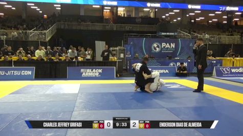ENDERSON DIAS DE ALMEIDA vs CHARLES JEFFREY GRIFASI 2026 Pan Jiu Jitsu IBJJF Championship