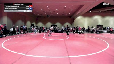 67 lbs Cons. Round 1 - Hunter Bradick, Pennsylvania vs John Goffredo, Pennsylvania