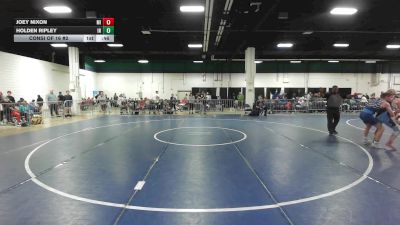 136 lbs Consi Of 16 #2 - Joey Nixon, MI vs Holden Ripley, IN