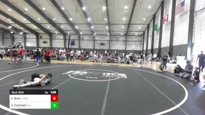 53 lbs Rr Rnd 4 - Jacob Byer, Cowa vs Jackson Caldwell, No Limits Wrestling Club