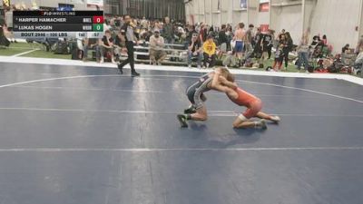 113 lbs Cons. Rd Of 32 - Harper Hamacher, MN Elite vs Lukas Hogen, Wrestling Brotherhood