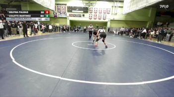 155 lbs 2nd Place Match - Delfina Palmas, BANNING vs Colette Martinez, MACES