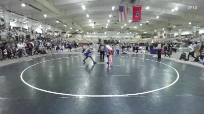 190 lbs 1st - Tracey Dennard, Cleveland High School vs Hudson Ascough, Dobyns Bennett High School