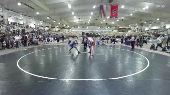 190 lbs 1st - Tracey Dennard, Cleveland High School vs Hudson Ascough, Dobyns Bennett High School