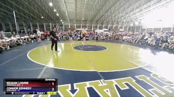 190 lbs Semis & 1st Wrestleback (8 Team) - Keagan Lowrie, Minnesota Red vs Connor Kennedy, Utah Gold