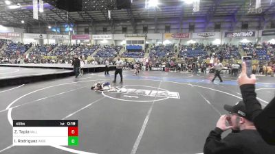 40 lbs Consi Of 8 #2 - Zayden Tapia, Valley Bad Boys vs Iason Rodriguez, Widefield WC
