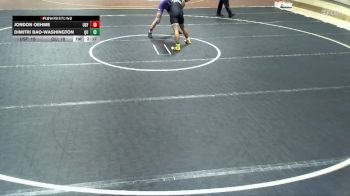 141 lbs Round 4 (6 Team) - Dimitri Bao-Washington, Quincy vs Jordon Oehme, Sioux Falls