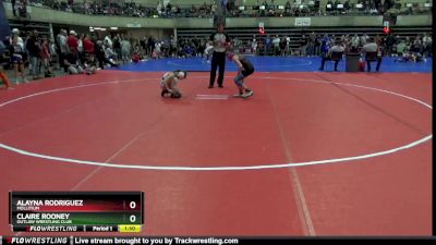 80 lbs Round 1 - Alayna Rodriguez, Mollitium vs Claire Rooney, Outlaw Wrestling Club