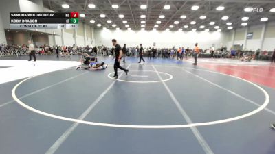 106 lbs Consi Of 32 #1 - Samora Wolokolie Jr, MD vs Kody Dragon, CT