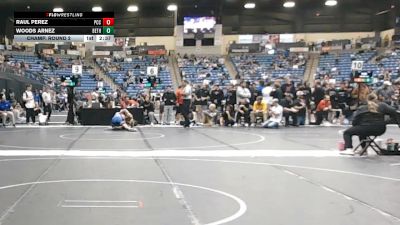 174 lbs Champ. Round 2 - Woods Arnez, Bethany vs Raul Perez, Pratt Community College