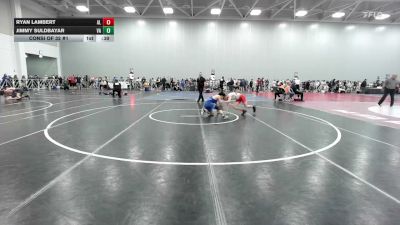 126 lbs Consi Of 32 #1 - Ryan Lambert, AL vs Jimmy Suldbayar, VA