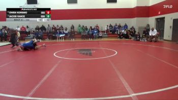 144 lbs Quarterfinal - Jacob Vance, Osage vs Owen Korsmo, Crestwood, Cresco