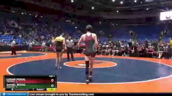 138 lbs Semis & 1st Wrestleback (8 Team) - Logan Poisal, Tremont vs Daniel Rosas, Harvard