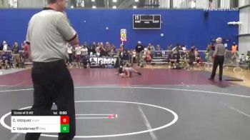 50 lbs Consi Of 8 #2 - Corbin Vazquez, Husky Wrestling Club vs Cole Train Vanderwerff, Ringers