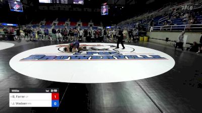 165 lbs Cons-semis - Bradlee Farrer, UT vs Jarrett Wadsen, MN