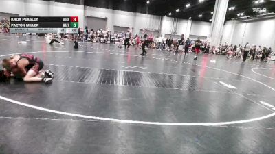 85 lbs Round 2 (6 Team) - Paeton Miller, Mat Assassins White vs Knox Peasley, Aggression Legionaries