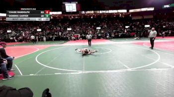 100 lbs Semifinal - Chase Randolph, OCGA vs Dominic Carter, LAC3