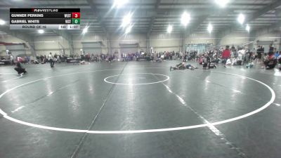 125 lbs Round Of 16 - Gunner Perkins, Westshore Wrestling Club vs Gabriel White, Victory