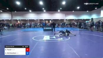 132 lbs Consolation - Grayson Taylor, Palm Harbor University High School Wrestling vs Andrew McClanahan, 843 Elite Wrestling Club