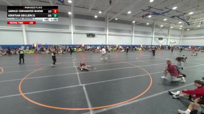120 lbs Cons. Round 1 - Jarold Cervantes Buene, Lake Gibson Braves vs Kristian Declercq, Unattached