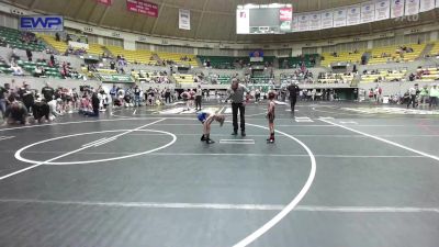 49 lbs Quarterfinal - Jaymes Laning, Panther Youth Wrestling-CPR vs Jacob Garrett-Jones, Conway Wrestling Club